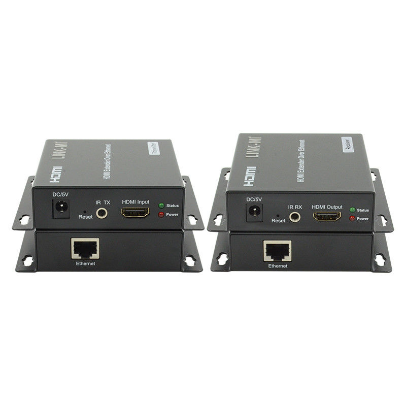 120M HDMI Extender AV Over IP 1080P z IR Support Point To Many To Many Cascading