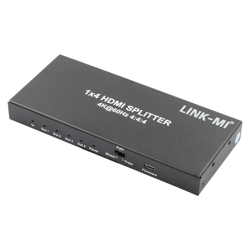 HDMI 2.0 HDMI Extender Splitter 60Hz 1x4 Wsparcie 3D 18G HDR 1 w 4 Out AV Splitter