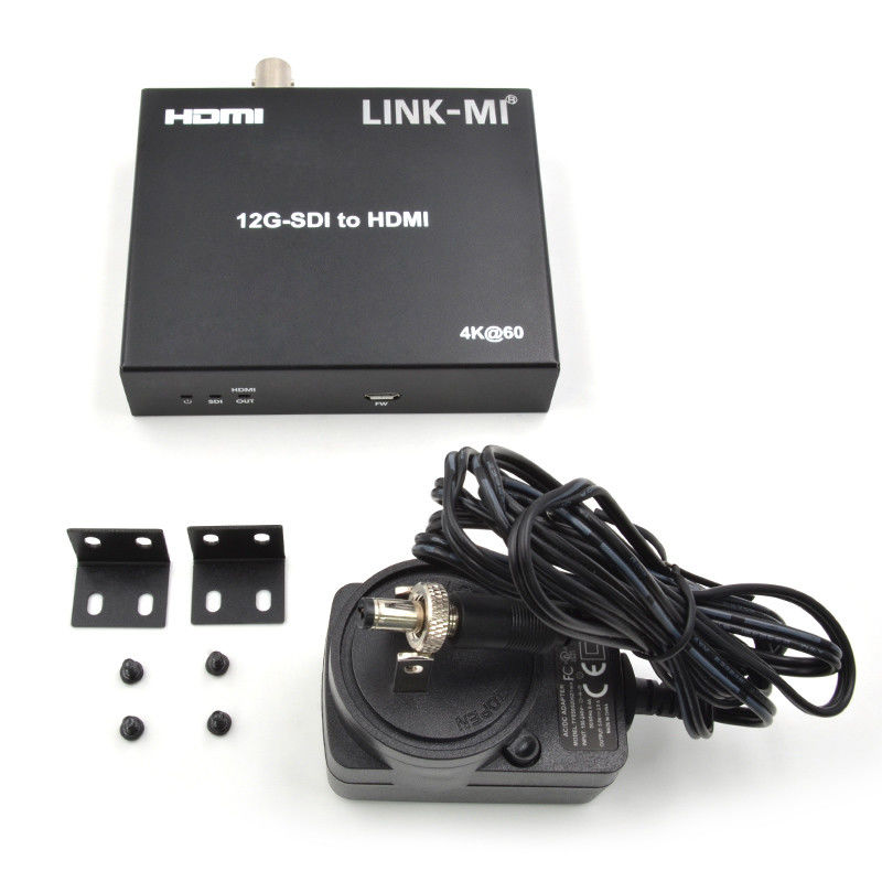 12G 6G 3G SDI do konwertera wideo HDMI Wsparcie YUV4:22 Max 120 m