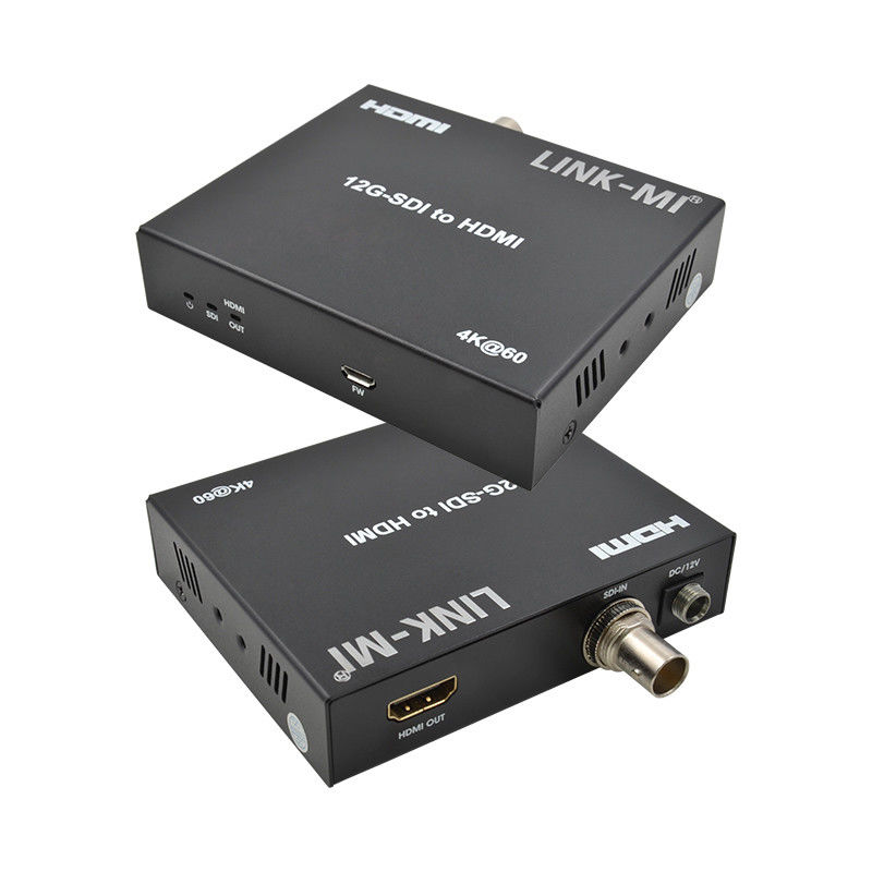 12G 6G 3G SDI do konwertera wideo HDMI Wsparcie YUV4:22 Max 120 m