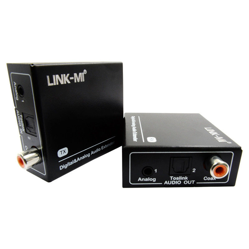 500m HDMI Audio Extractor Digital Analog Audio Extender przez kabel Cat5e przez kabel Cat5e/6
