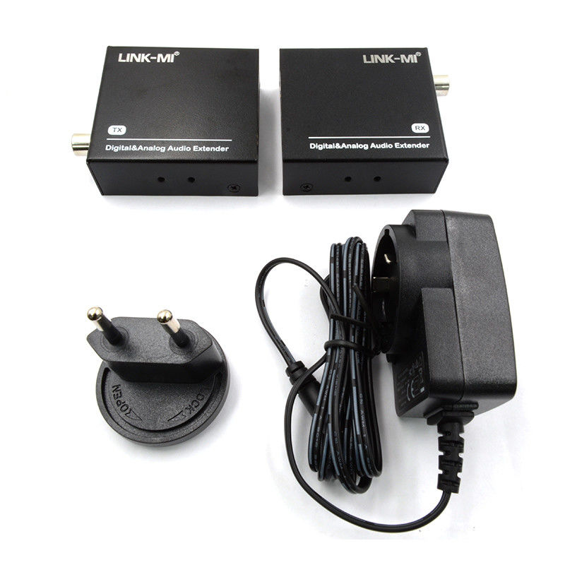500m HDMI Audio Extractor Digital Analog Audio Extender przez kabel Cat5e przez kabel Cat5e/6