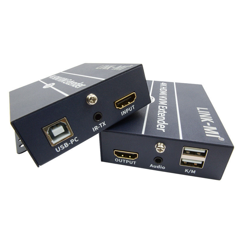 120m 4K KVM Extender HDMI Over Cat 6 / Cat6e Kabel do myszy klawiatury