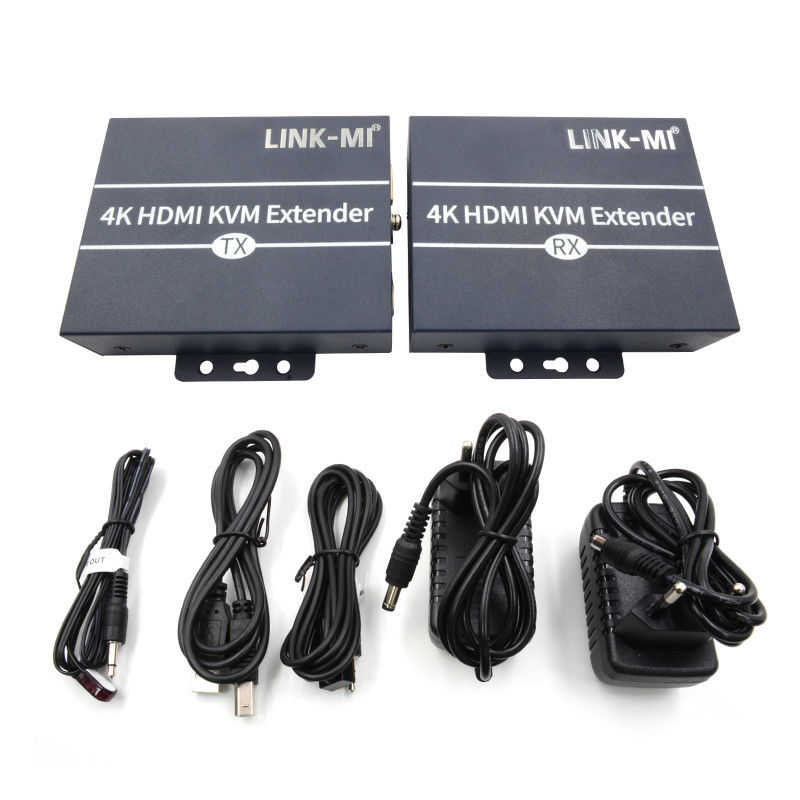 120m 4K KVM Extender HDMI Over Cat 6 / Cat6e Kabel do myszy klawiatury