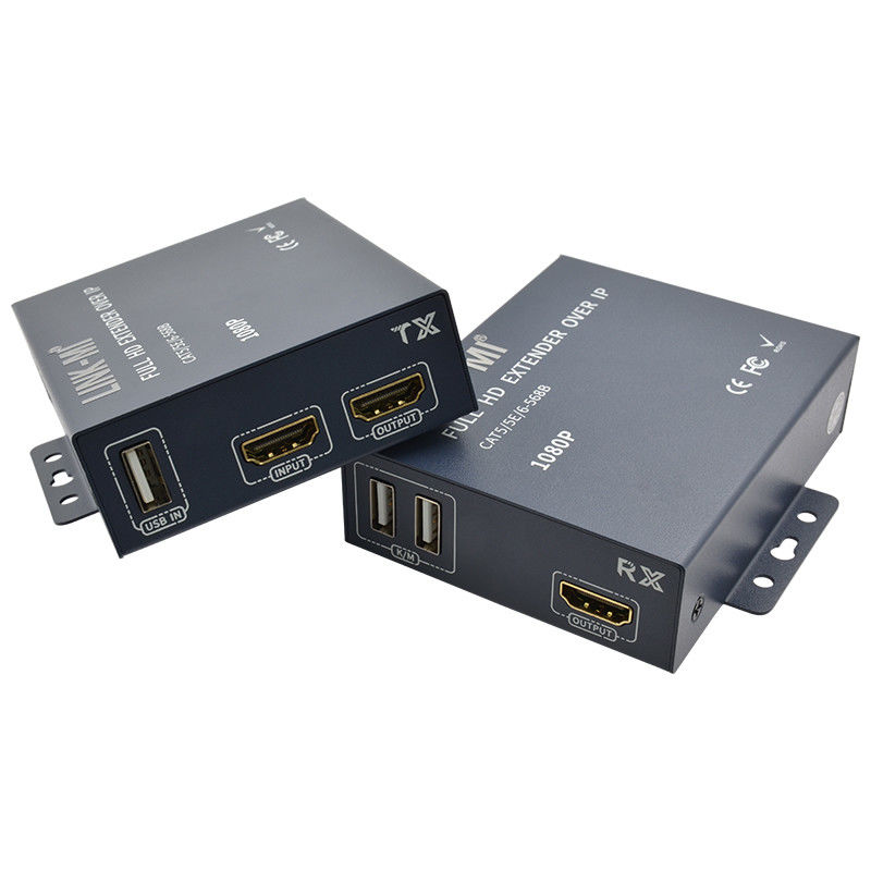 200M 1080p HDMI KVM Extenderhdmi Hdmi przez TCP/IP z pętlą wyjściową punkt do wielu punktów
