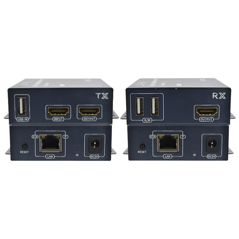 200M 1080p HDMI KVM Extenderhdmi Hdmi przez TCP/IP z pętlą wyjściową punkt do wielu punktów