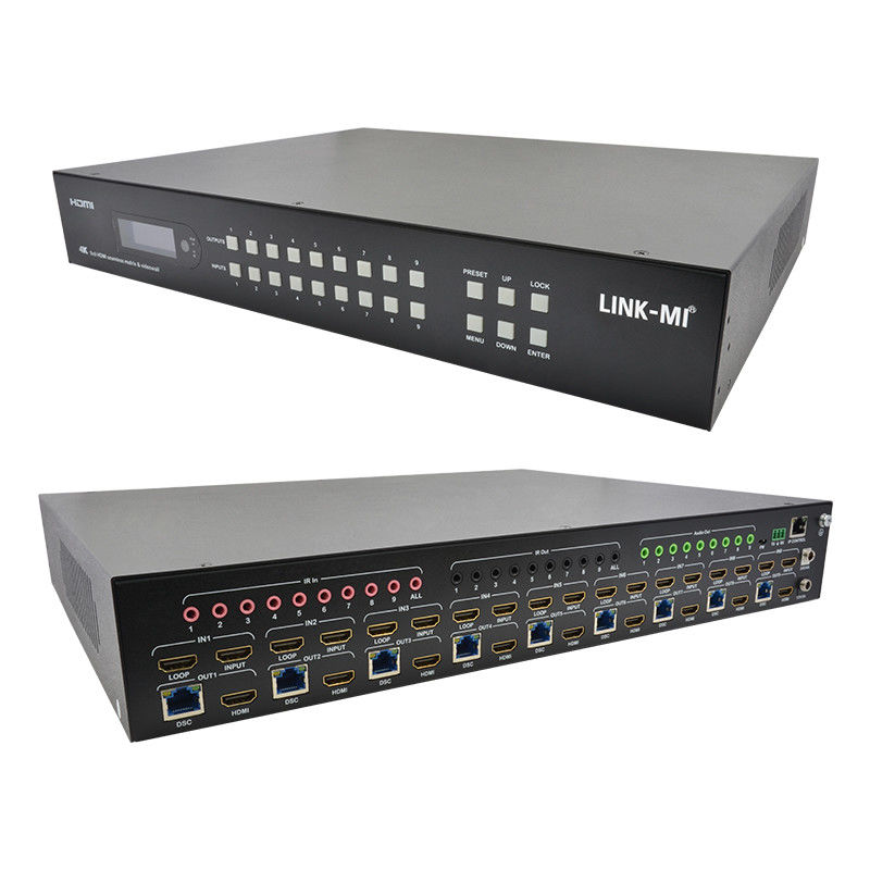 9x9 70M HDMI Procesor ścienny HDMI Splitter 3x3 4K HDMI Matrix Extender