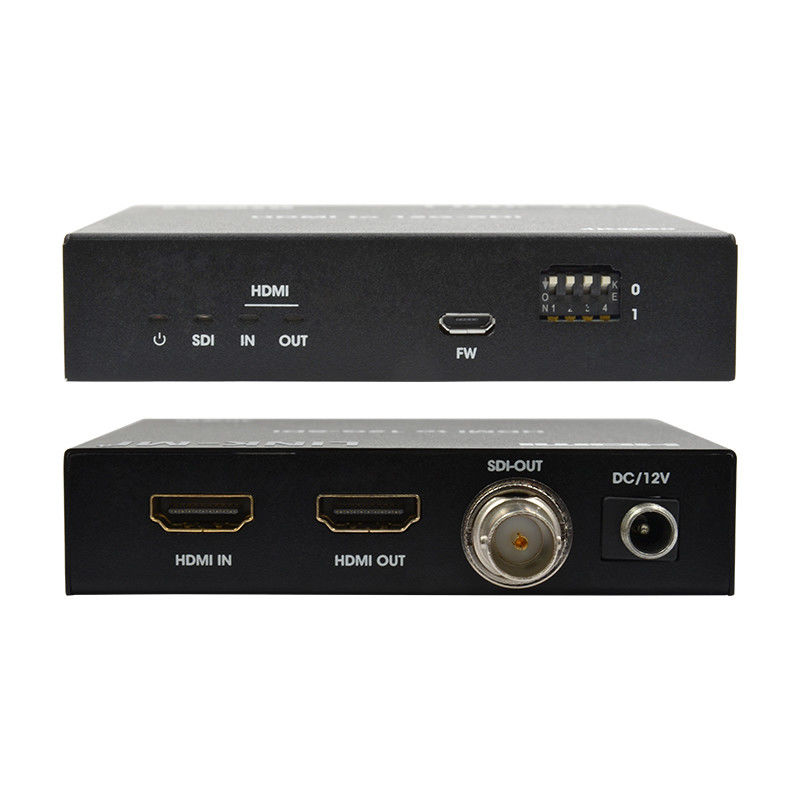 Konwerter 4K HDMI do SDI z wsparciem Loop Out 12G 4K@60Hz EDID Max 120m