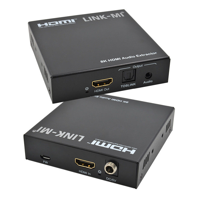 Ekstraktor dźwięku HDMI 2.1 Audio Splitter 4k Wsparcie 8K 60Hz YUV4:2:0 KCZ