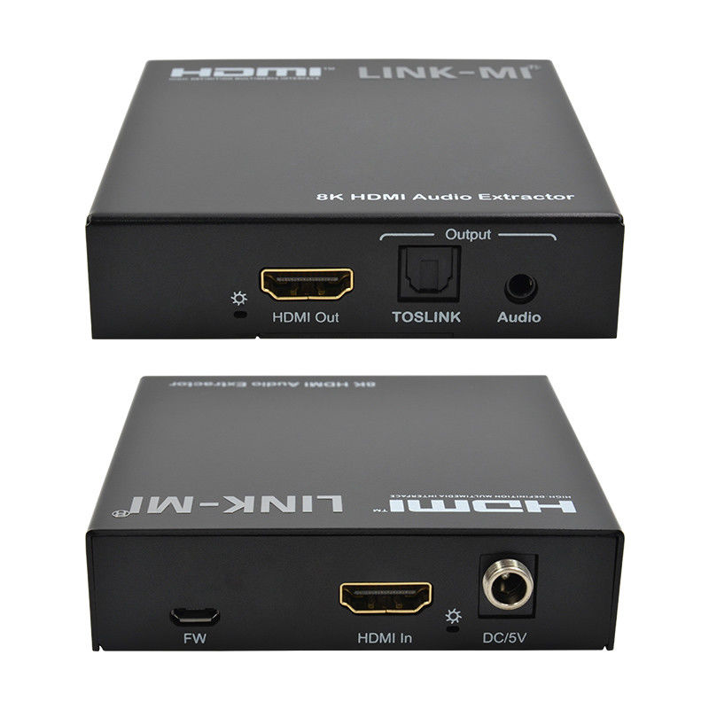 Ekstraktor dźwięku HDMI 2.1 Audio Splitter 4k Wsparcie 8K 60Hz YUV4:2:0 KCZ