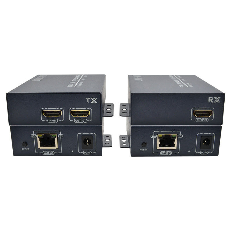 Kabel rozszerzacz wideo 1080P 120M HDMI over Cat5E Cat6 z funkcją IR UTP Extender