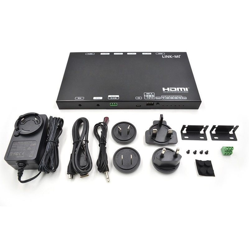 Rozszerzacz HDMI 70M AV Over IP Z HDMI Loop Out IR RS232 Do 4K60Hz Video Repeater