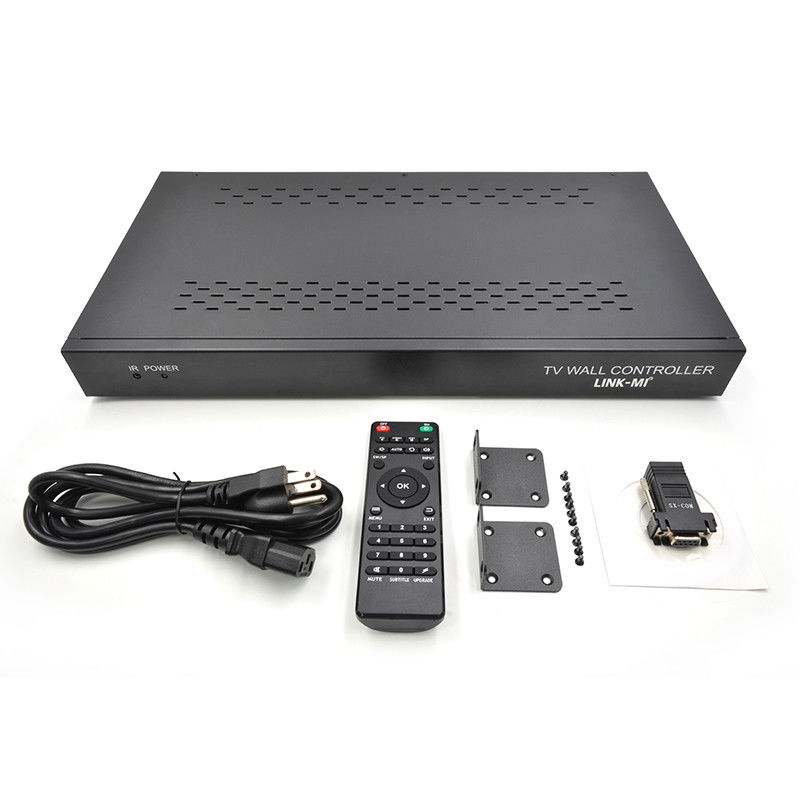 6 kanałów HDMI Video Wall Controller 2X3 LED Wall Controller dla 6 telewizorów splicingowych