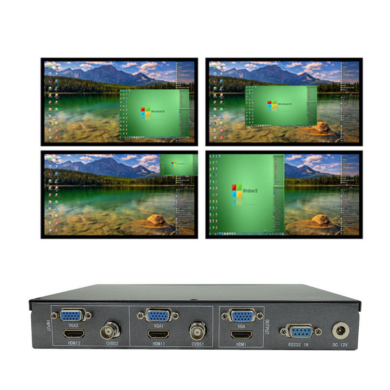 PIP POP 4k 60hz HDMI Switcher 2x1 Multiviewer dowolne zdjęcie Zoom In / Out 1080P
