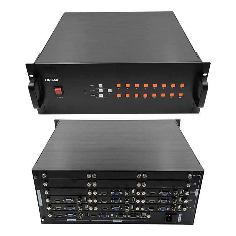 16 kanałów wideo HDMI Multi Viewer VGA BNC Signal Input 1080P 16X1 HDMI Switch