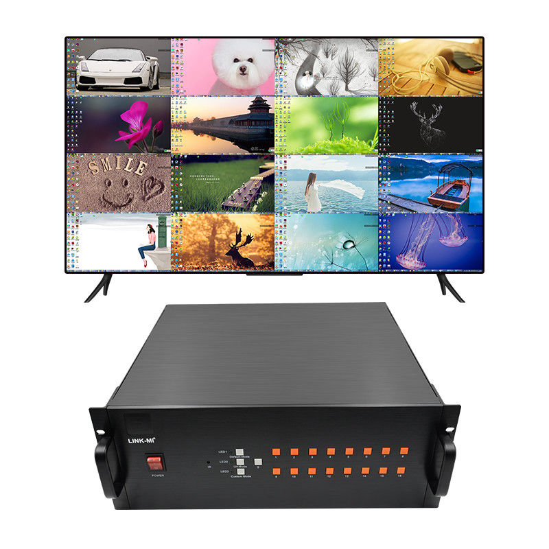 16 kanałów wideo HDMI Multi Viewer VGA BNC Signal Input 1080P 16X1 HDMI Switch