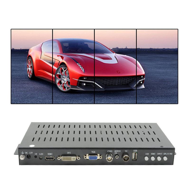 2X2 1X2 1X3 HDMI Video Wall Controller 1x4 1080P 90 stopni obrót dla wyświetlacza portretu