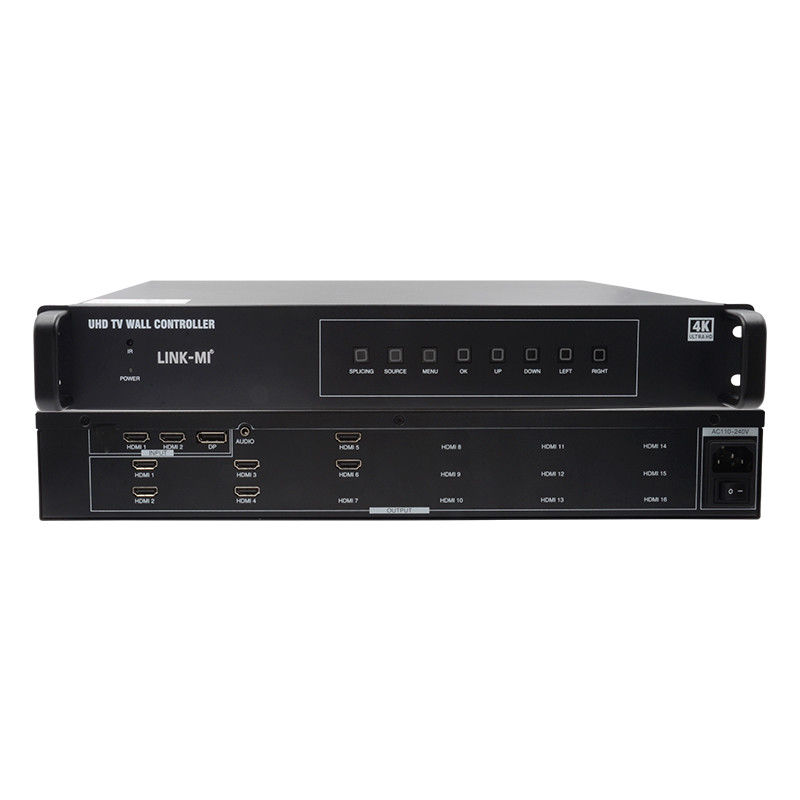 2X3 HDMI Video Wall Controller 4K 1x4 1X3 1X2 TV Wall Processor dla 6 ekranów