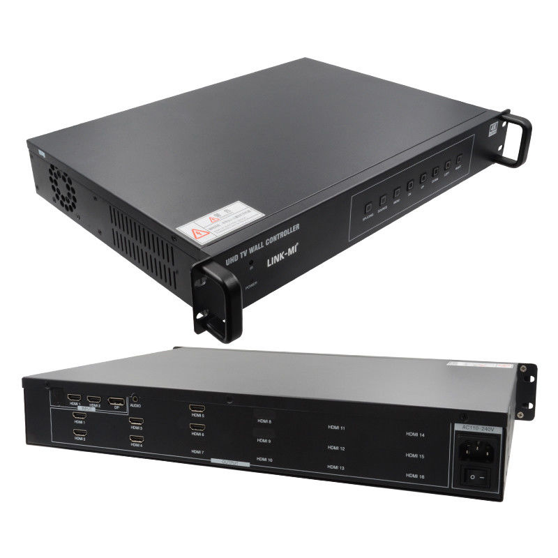 2X3 HDMI Video Wall Controller 4K 1x4 1X3 1X2 TV Wall Processor dla 6 ekranów