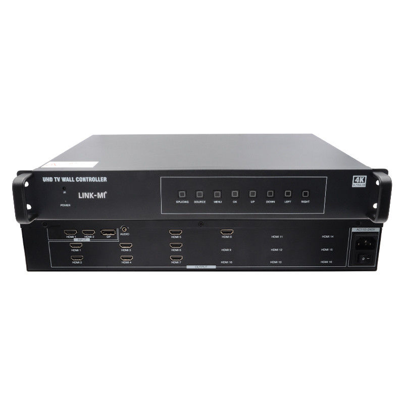 2X4 TV HDMI Wall Controller 4K 60Hz 2X3 Video Wall Processor 2X2 dla 8 jednostek wyświetlania