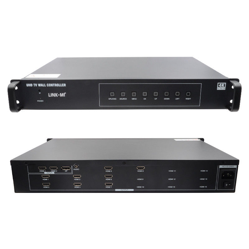 2X4 TV HDMI Wall Controller 4K 60Hz 2X3 Video Wall Processor 2X2 dla 8 jednostek wyświetlania