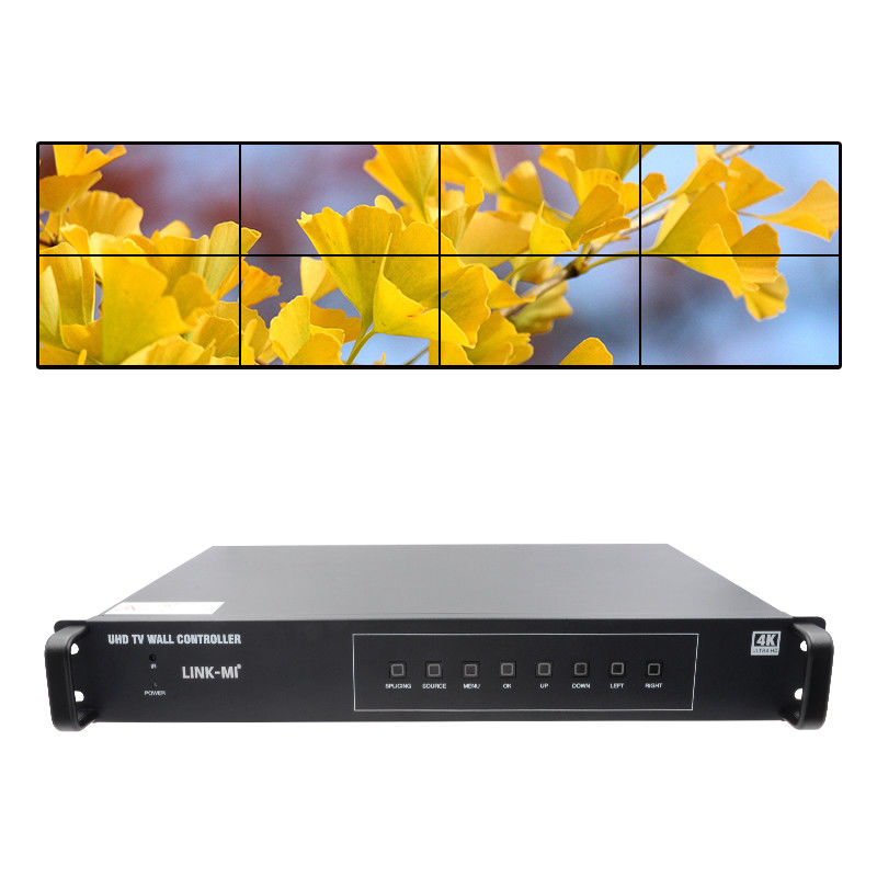 2X4 TV HDMI Wall Controller 4K 60Hz 2X3 Video Wall Processor 2X2 dla 8 jednostek wyświetlania