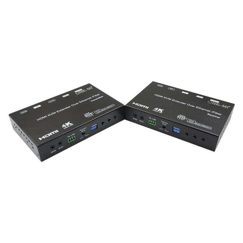 4K AV Over IP Włókno HDMI KVM Extender Wsparcie Unicast Multicast Z USB RS232