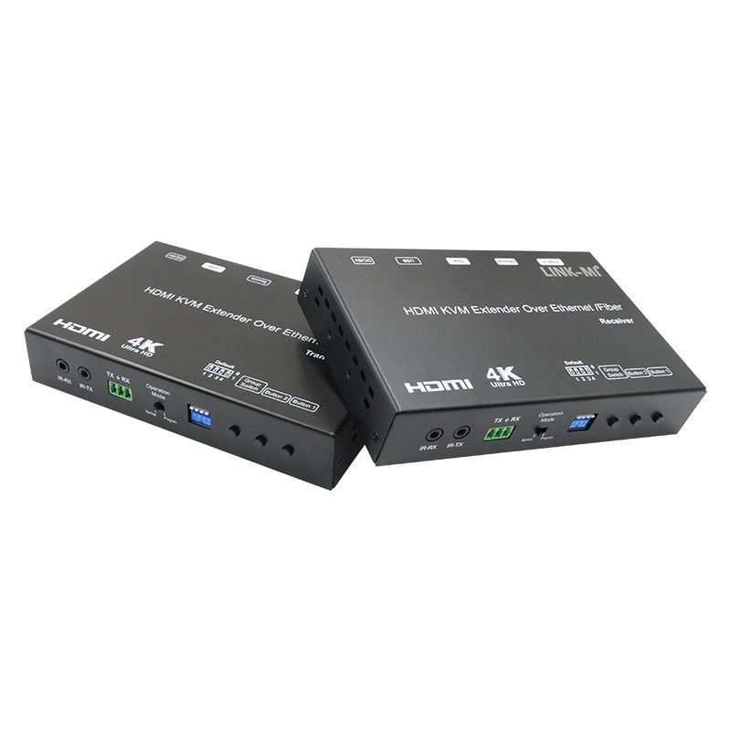 4K AV Over IP Włókno HDMI KVM Extender Wsparcie Unicast Multicast Z USB RS232