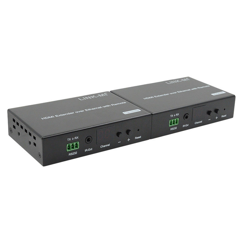 120M HDMI Extender Distribution Over IP Extender z LED Remote RS232 AV Over IP