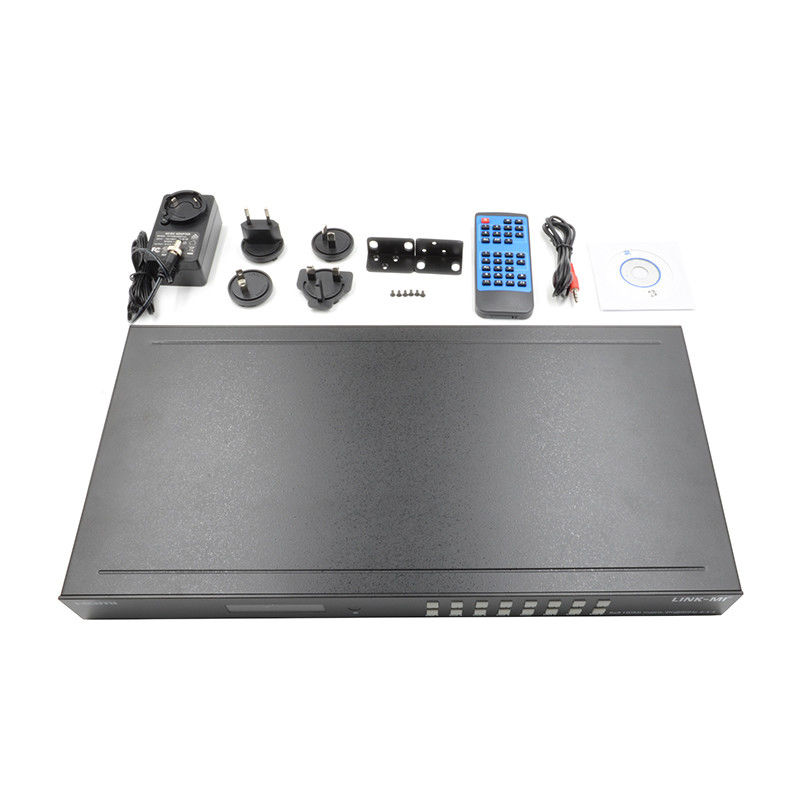 8x8 4K HDMI Modular Matrix Switcher z SPDIF Out IP Web GUI Control dla 8 wyświetlaczy UHD