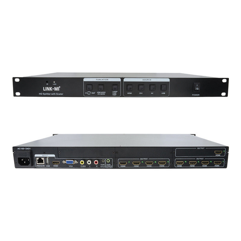 4X20 HDMI Splitter 4K z Scaler Hdmi Audio Splitter 4k 4 do 20 kanałów