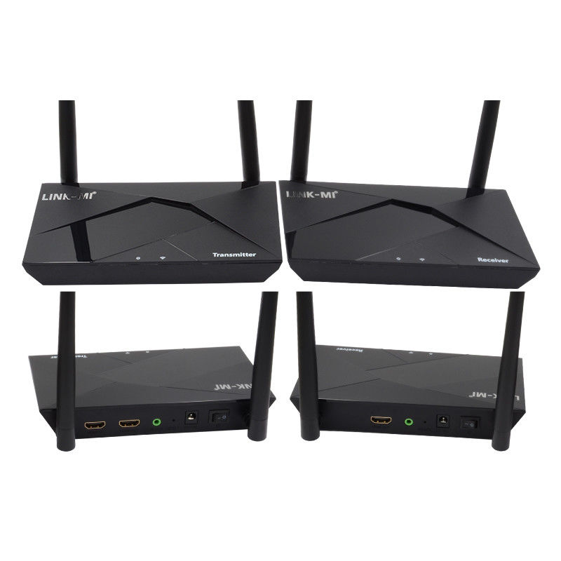 100M HDMI Extender przez bezprzewodowy z wsparciem Loop Out 1080P 60Hz YUV 4:44 8bit