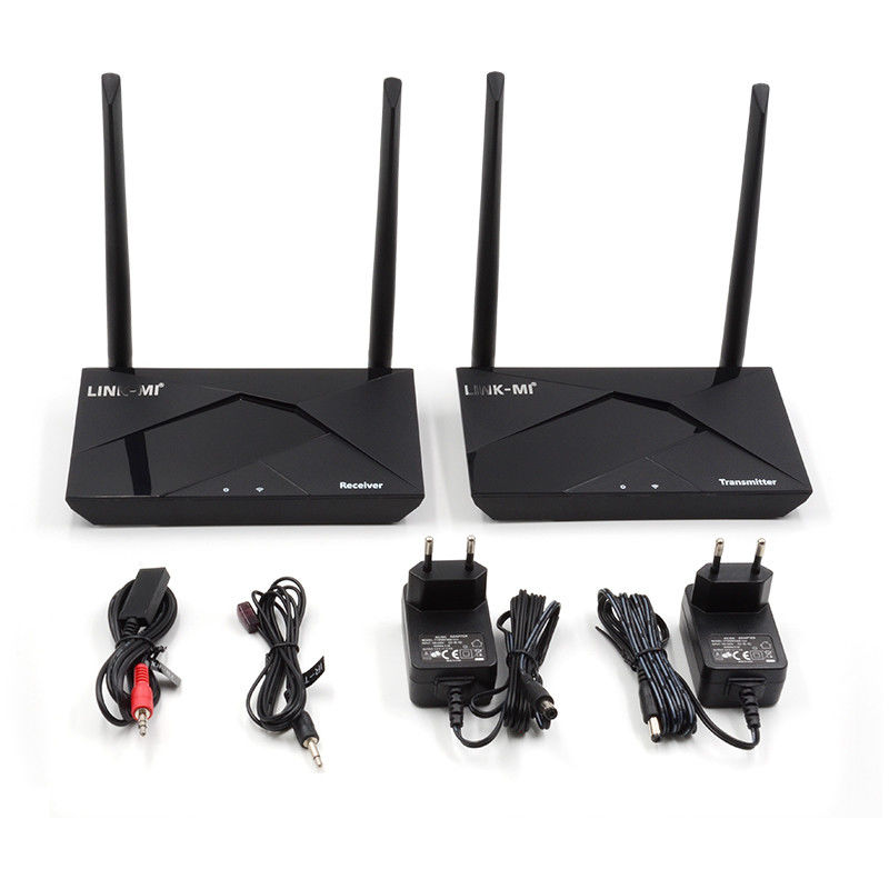 100M HDMI Extender przez bezprzewodowy z wsparciem Loop Out 1080P 60Hz YUV 4:44 8bit