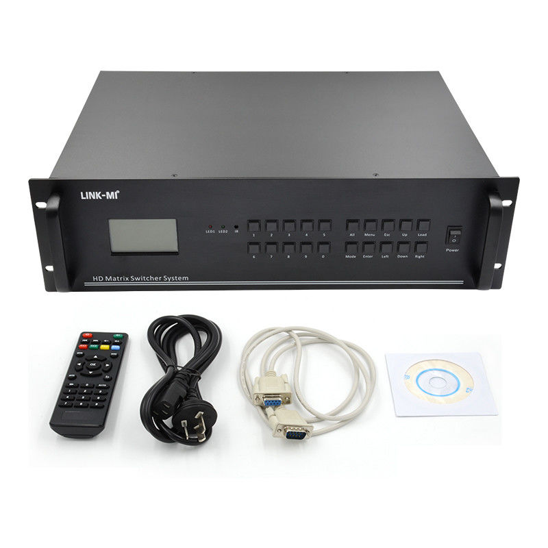 16 w 16 wyjście HDMI Matrix Switch 4K 16X16 Video Matrix Wsparcie sygnału VGA DVI SDI
