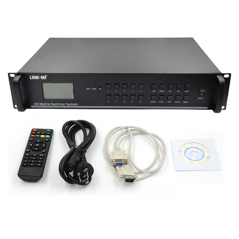 4K Video Audio Matrix 8X8 HDMI Matrix Switcher System RS232 TCP/IP