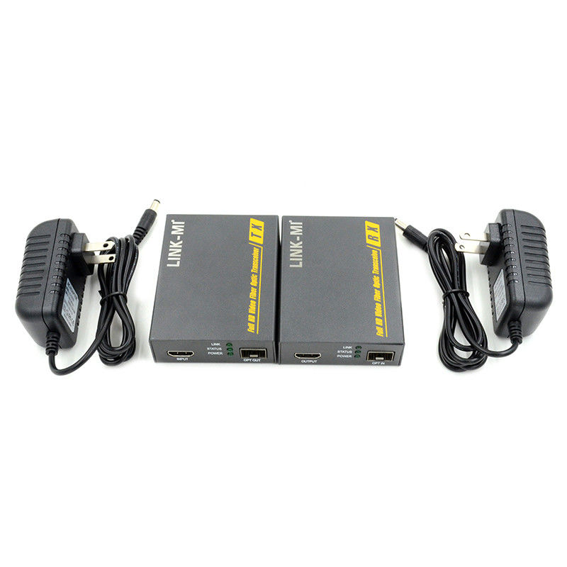 2km HDMI Fiber Optic Extender Wsparcie 3D 4K EDID Video Extender Over Fiber