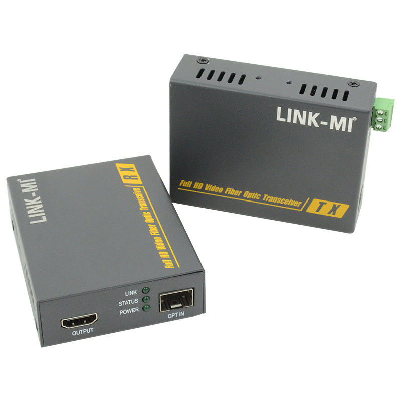 2km HDMI Fiber Optic Extender Wsparcie 3D 4K EDID Video Extender Over Fiber