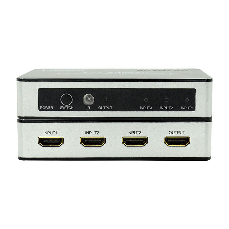 4K2K przełącznik HDMI 3x1 HDMI Splitter 5V 1A Wsparcie PIP 3D 3 do 1 przełącznika wideo