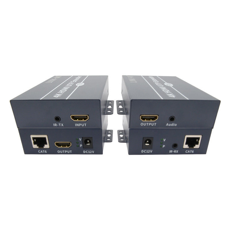 120m 4K HDMI Extender przez kabel Cat6 Cat6e z HDMI Loop Out IR Control