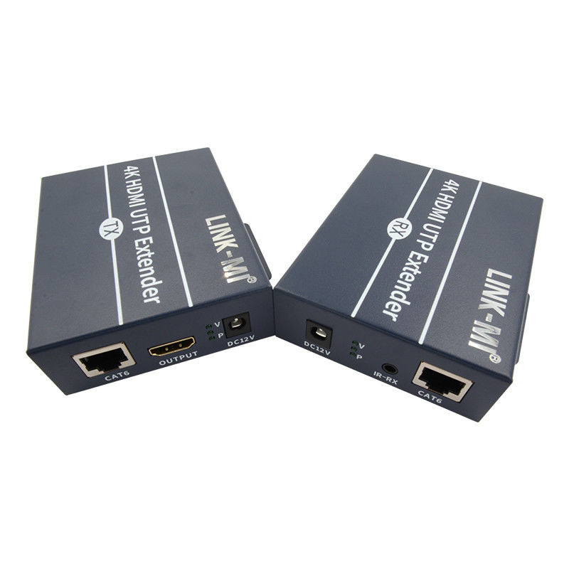 120m 4K HDMI Extender przez kabel Cat6 Cat6e z HDMI Loop Out IR Control
