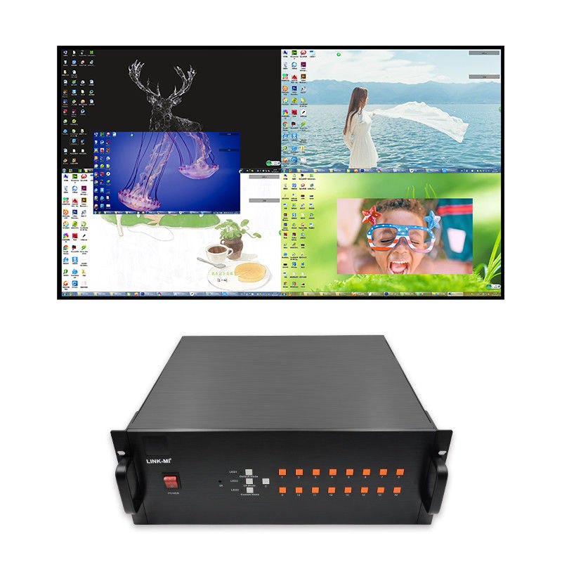 6x1 HDMI Multi Viewer VGA CVBS 6 w 1 4k Multiviewer Synthesizer 1080P