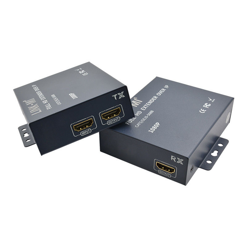 Rozszerzacz 200M HDMI przez TCP / IP 1080P Wsparcie punkt do punktu punkt do wielu punktów