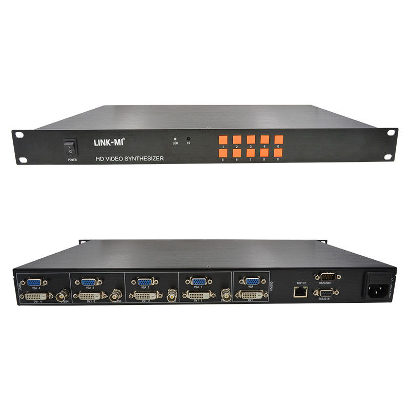 HD 4x1 HDMI Multi Viewer TCP/IP 1080P Hardware Synthesizer wideo RS232