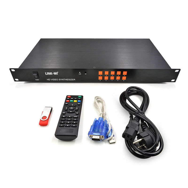 HD 4x1 HDMI Multi Viewer TCP/IP 1080P Hardware Synthesizer wideo RS232