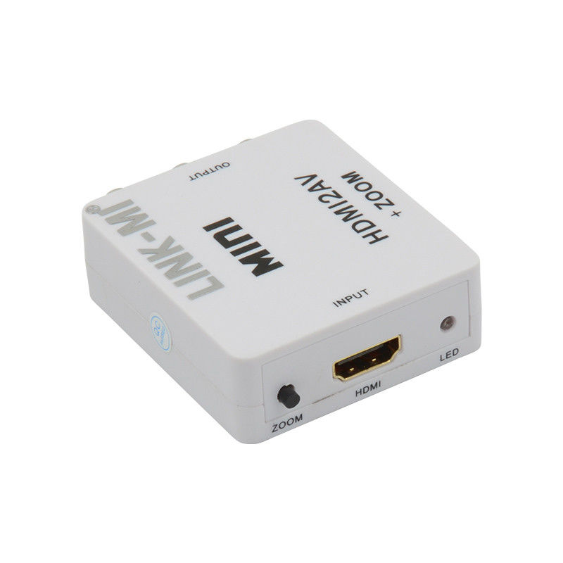 MINI HDMI do CVBS MINI HDMI do AV Konwerter sygnału Kompatybilny HDMI 1.3