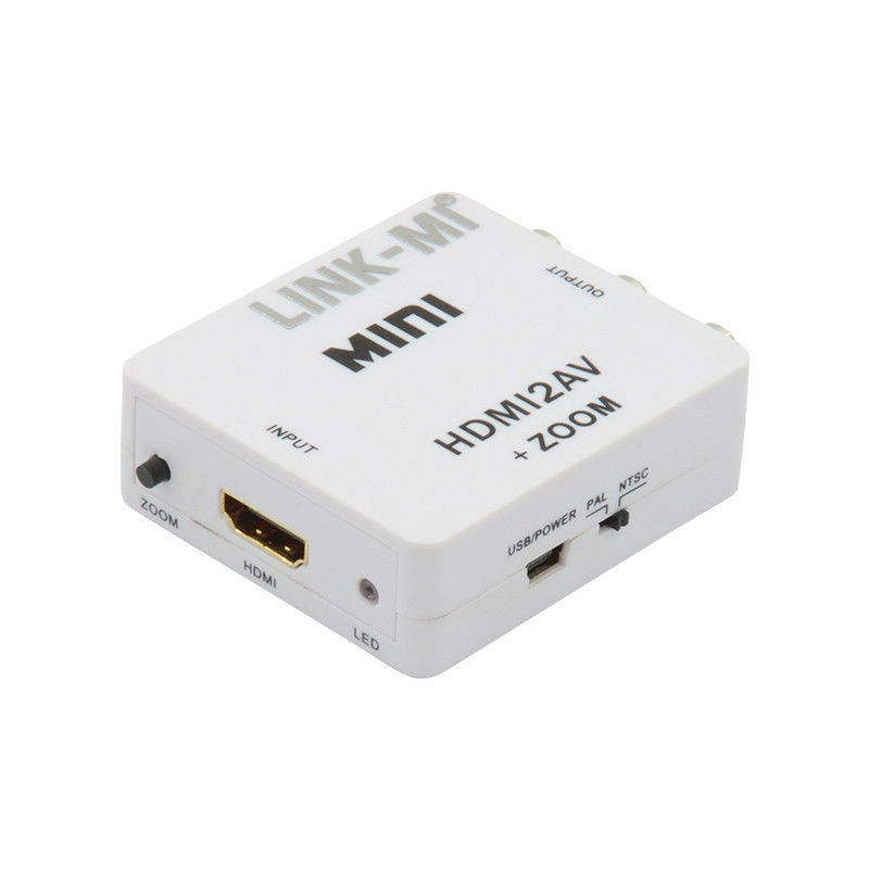 MINI HDMI do CVBS MINI HDMI do AV Konwerter sygnału Kompatybilny HDMI 1.3
