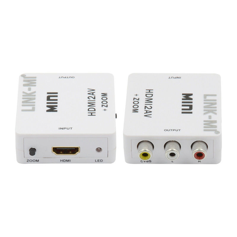 MINI HDMI do CVBS MINI HDMI do AV Konwerter sygnału Kompatybilny HDMI 1.3