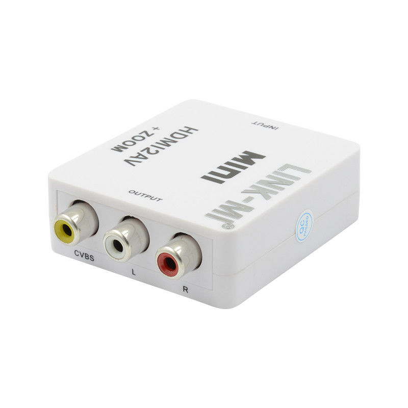 MINI HDMI do CVBS MINI HDMI do AV Konwerter sygnału Kompatybilny HDMI 1.3