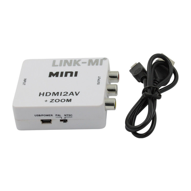 MINI HDMI do CVBS MINI HDMI do AV Konwerter sygnału Kompatybilny HDMI 1.3