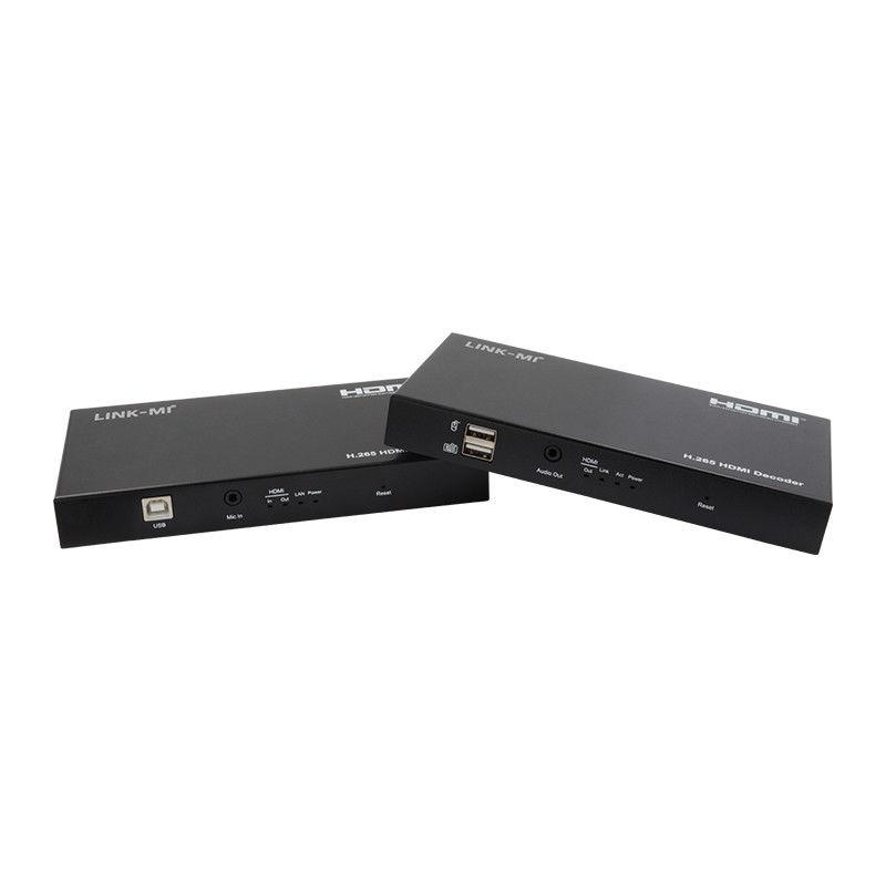 120M H.265 AV Over IP Extender Praca z systemem CMPSystem dla dźwięku